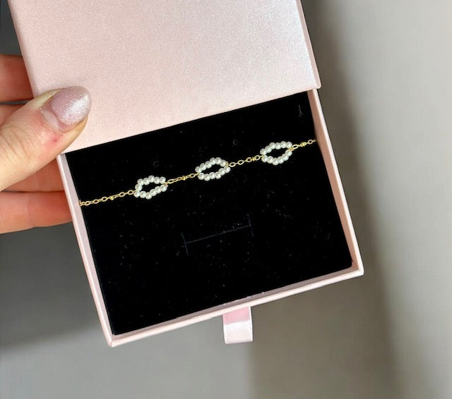 Gouden armband met parels - Ylova