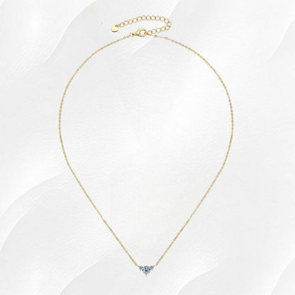 Ylova gouden ketting met moissanite diamanten - Ylova